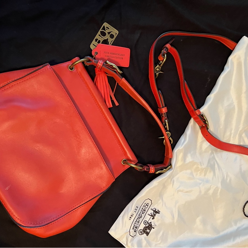 Coach 70th Anniversary Limited Edition Willis Crossbody Saddle Bag - Picture 3 of 4